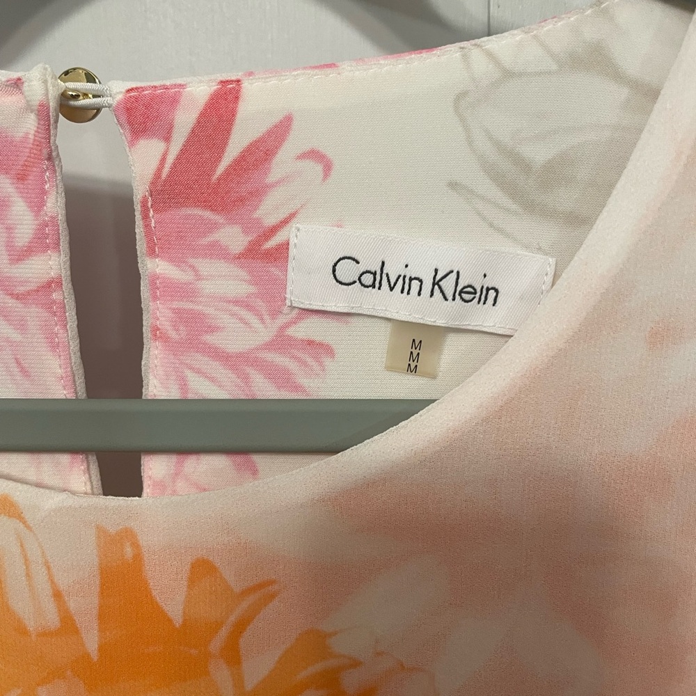 Bundle  Calvin Klein dress & Vince Camuto blouse. - Picture 2 of 14